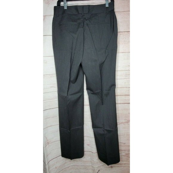 Doc & Amelia By Cintas Charcoal Gray Wool Polyester 4 Regular Women Dress Pants - Picture 6 of 12
